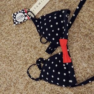 Vitamin A Minnie Mouse bikini top